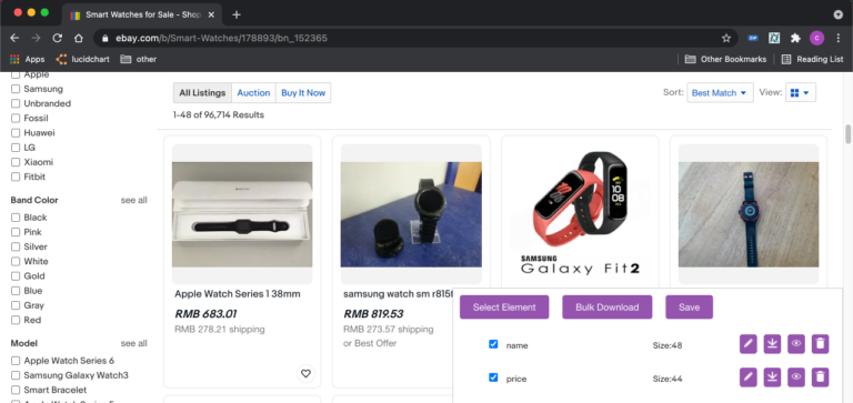 ScrapeBold Screenshot 1