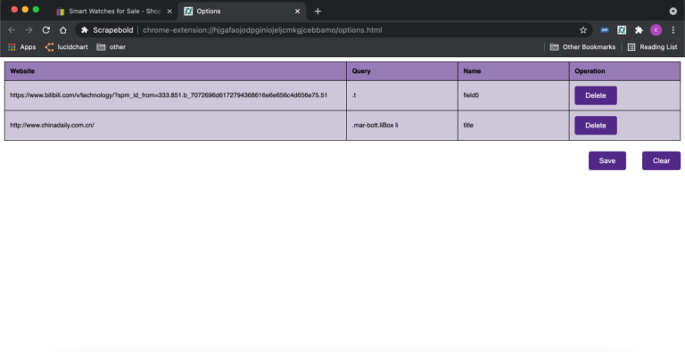 ScrapeBold Screenshot 2